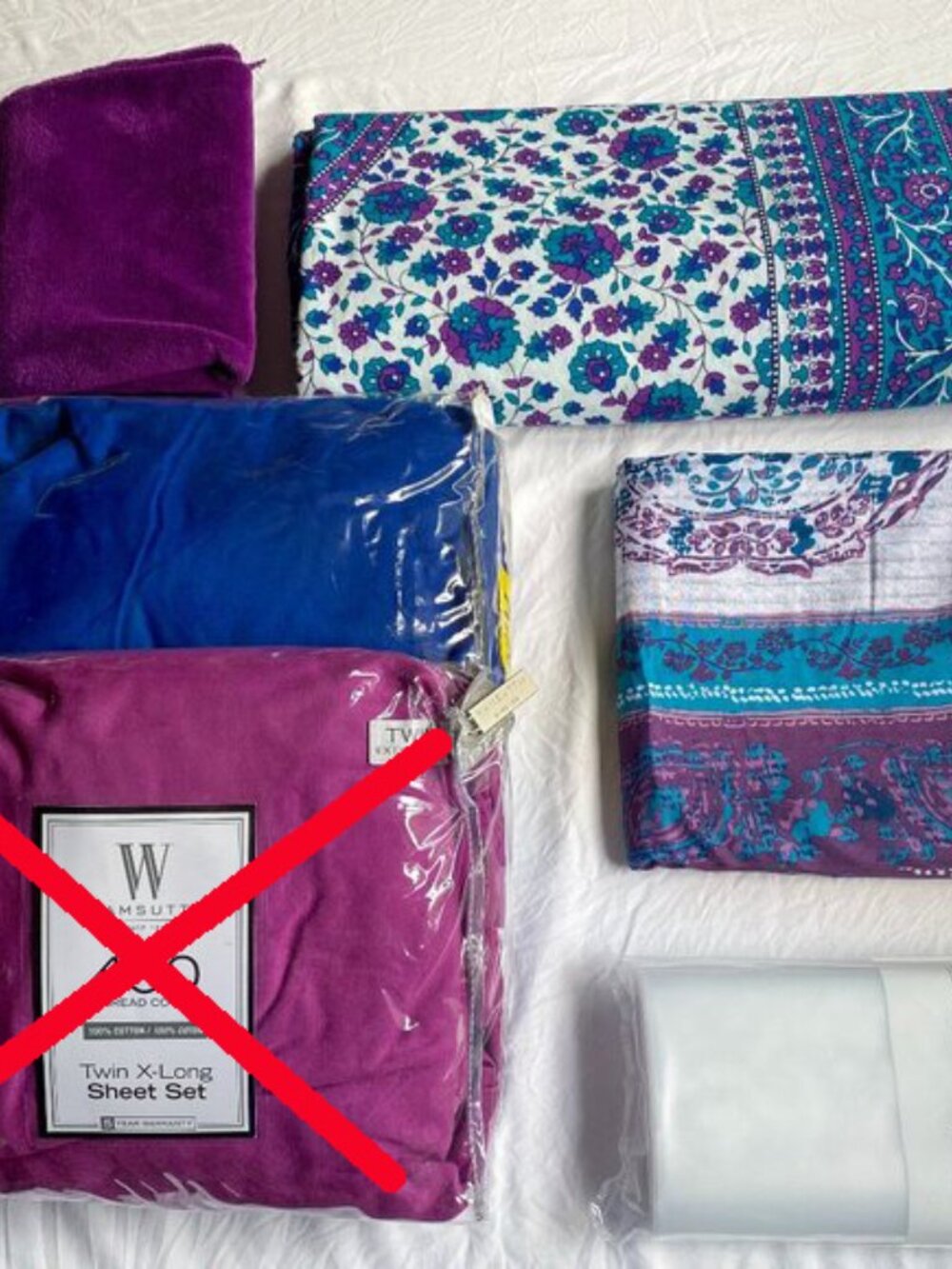 Dorm Room / Bedroom / Duvet & Sheets / Shower Curtain / College in a bag